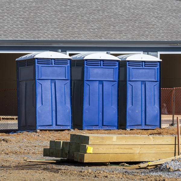 do you offer hand sanitizer dispensers inside the porta potties in Kenilworth New Jersey